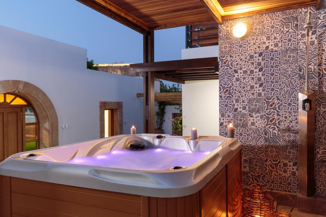 Lindosaquaview Luxury Villa Exterior foto